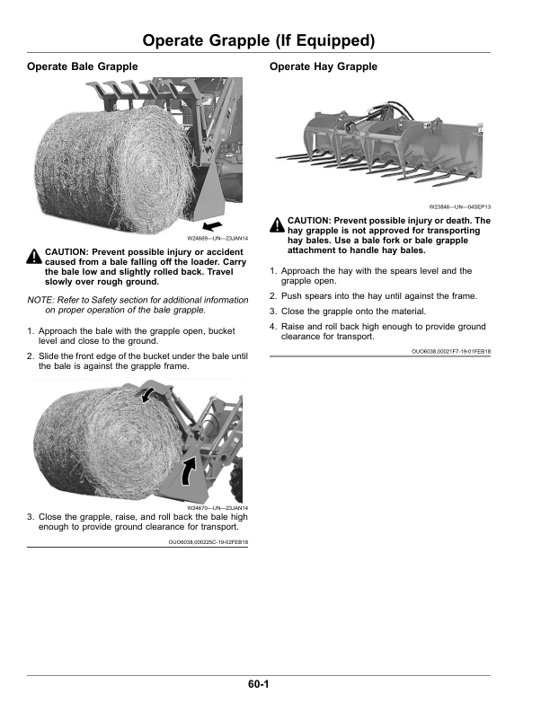 John Deere 500M (000140-), 520M (110000-), 540M Loaders Operator’s Manual (North American) Operator's Manual (OMPXX15066) - Image 2