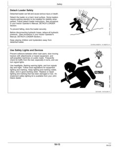 Alternative view of John Deere H240, H260, H310, H340, H360, H380 Loaders Operator's Manual (OMPXX15421)