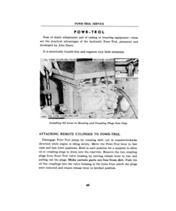 Alternative view of John Deere Models AR-AO Tractors (S.N. 272000 - ) (Styled) Operator's Manual (OMR2004)
