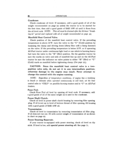 Alternative view of John Deere 70 Series Tractors Operator's Manual (OMR2035)