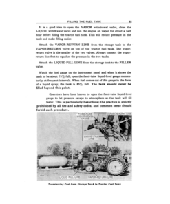 Alternative view of John Deere Model 50 LP-Gas Tractor (Supplement) Operator's Manual (OMR2048)