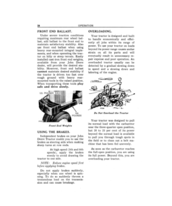Alternative view of John Deere 620 Utility Tractors - LP-Gas Operator's Manual (OMR2054)