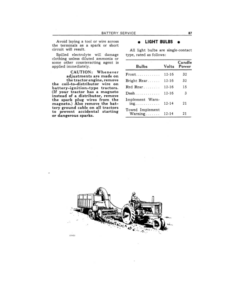 Alternative view of John Deere 720 Utility Tractor - Gas & All Fuel Operator's Manual (OMR2055)