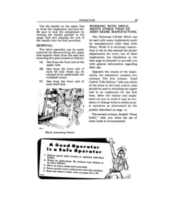 Alternative view of John Deere 730 General Purpose, Standard Tractor with LP-Gas Engine (S.N. 7300000- ) Operator's Manual (OMR20698)