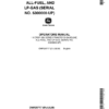 John Deere 630 Utility HI-CropTractor Operator's Manual (OMR20717)