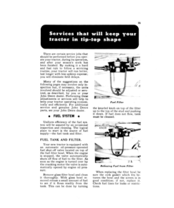 Alternative view of John Deere 630 Utility Tractor, Gas & All Fuel Operator's Manual (OMR20718)