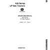 John Deere 630 Utility Tractor, LP-Gas Operator's Manual (OMR20719)