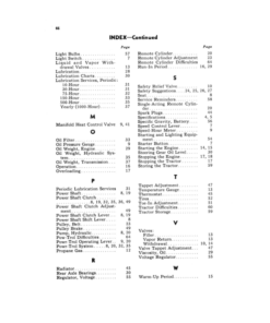 Alternative view of John Deere 620 Utility Tractor, Grove & Orchard Operator's Manual (OMR2073)