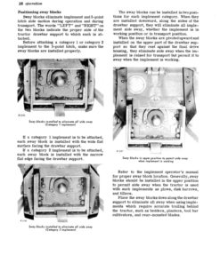 Alternative view of John Deere 3010 Row Crop Utility LP-Gas Tractor Operator's Manual (OMR28875)