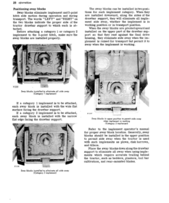 Alternative view of John Deere 3010 Row Crop Utility Diesel Tracor Operator's Manual (OMR28876)