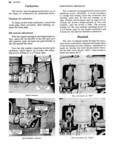 Alternative view of John Deere 3010 Row Crop Utility Wheel Tractor Operator's Manual (OMR30590)