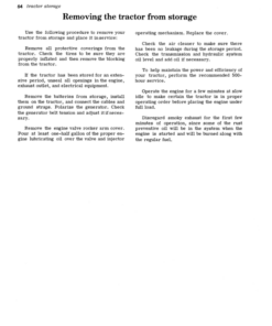 Alternative view of John Deere 8010 4-Wheel Drive Tractor Operator's Manual (OMR30814)