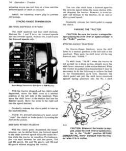 Alternative view of John Deere 2510 Row Crop & Hi-Crop Tractors Operator's Manual (OMR38407)