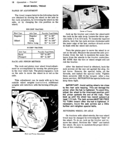 Alternative view of John Deere 2520 Row-Crop & Hi-Crop Tractor (022001-) Operator's Manual (OMR38620)