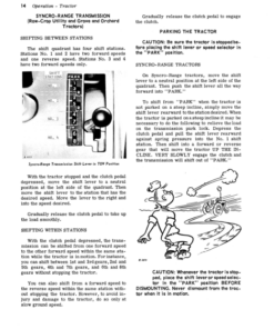 Alternative view of John Deere 3020 Tractors (068000-) Row-Crop Utility, Grove & Orchard Operator's Manual (OMR39666)