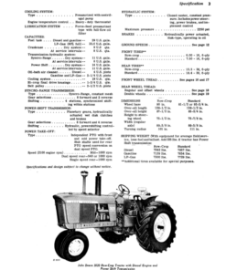 Alternative view of John Deere 3020 Tractors (68000-) Operator's Manual (OMR41753)