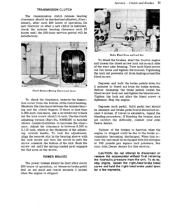 Alternative view of John Deere 5020 Row-Crop Tractor Operator's Manual (OMR42449)