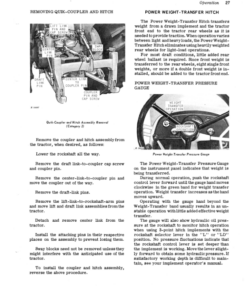 Alternative view of John Deere 5020 Row-Crop Tractor Operator's Manual (OMR48276)