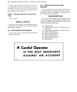 Alternative view of John Deere 4030 Tractor Operator's Manual (OMR53778)