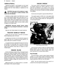 Alternative view of John Deere 2630 Tractor Operator's Manual (OMR56168)