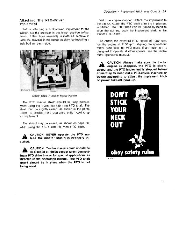 John Deere 8430, 8630 Tractors Operator's Manual (OMR65222) - Image 2
