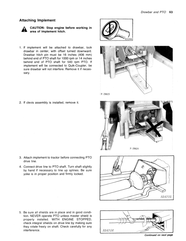 John Deere 4040 & 4240 Tractors Operator's Manual (OMR65460) - Image 3