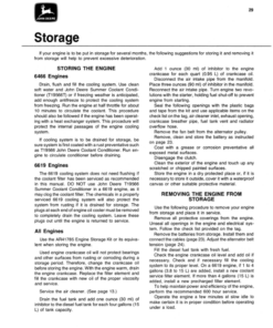 Alternative view of John Deere OEM, Stationary Engines - 6466D, 6466T, 6466A, 6619A Operator's Manual (OMR67604)