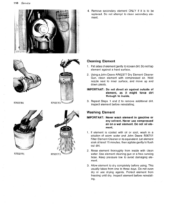 Alternative view of John Deere 2440 & 2640 Tractors Operator's Manual (OMR70798)