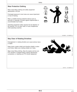 Alternative view of John Deere 349H High-Dump Material Collection System (MCS) (002000-) Operator's Manual (OMRA1177981)
