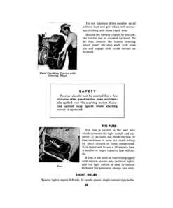 Alternative view of John Deere BR, BO Tractors Operator's Manual (OMRBRI1047)