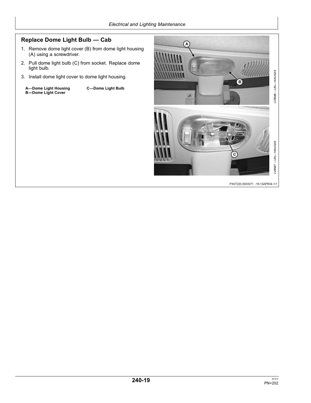 John Deere 6403 & 6603 Tractors (North American) Operator's Manual (OMRE225832) - Image 2
