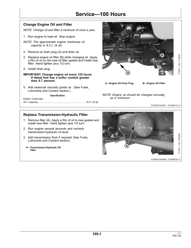 John Deere 5303, 5403 South Africa Tractor Operator's Manual (OMRE259516) - Image 2