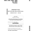 John Deere 5225, 5325, 5425, 5525, 5625 Tractors Operator's Manual (OMRE260579)