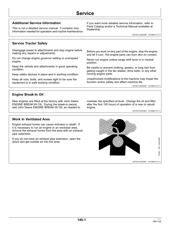 John Deere 5410 & 5610 Tractor Operator's Manual (OMRE272787) - Image 2