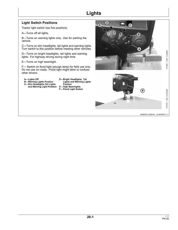 John Deere 5410 & 5610 Tractor Operator's Manual (OMRE272787) - Image 3