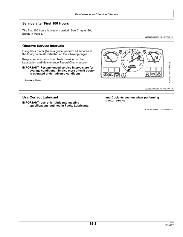 John Deere JD5-750, JD5-754, JD5-800, JD5-804, JD5-850, JD5-854, JD5-900 Tractors Operator's Manual (OMRE280682) - Image 2
