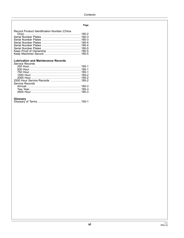 John Deere 9230, 9330, 9430, 9530, 9630 Tractors (016000-) Operator's Manual (OMRE312191) - Image 2