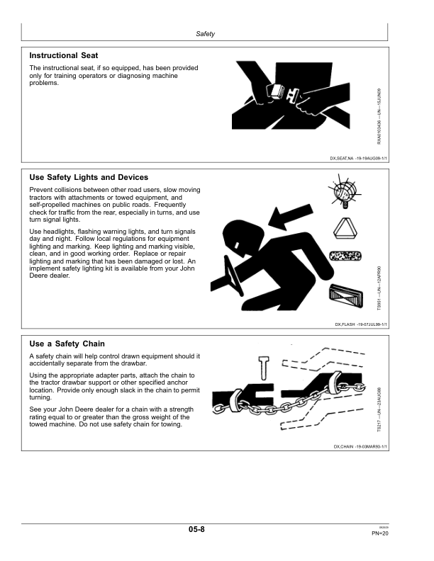 John Deere 9430, 9530, 9630 Scraper Tractors (016000-) Operator's Manual (OMRE312212) - Image 2