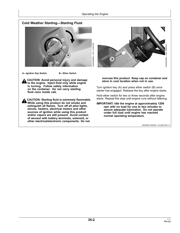 John Deere 9430, 9530, 9630 Scraper Tractors (016000-) (Export Edition) Operator's Manual (OMRE312216) - Image 4