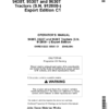 John Deere 9430T, 9530T, 9630T Tractors (912000-) (Export Edition) Operator's Manual (OMRE312222)