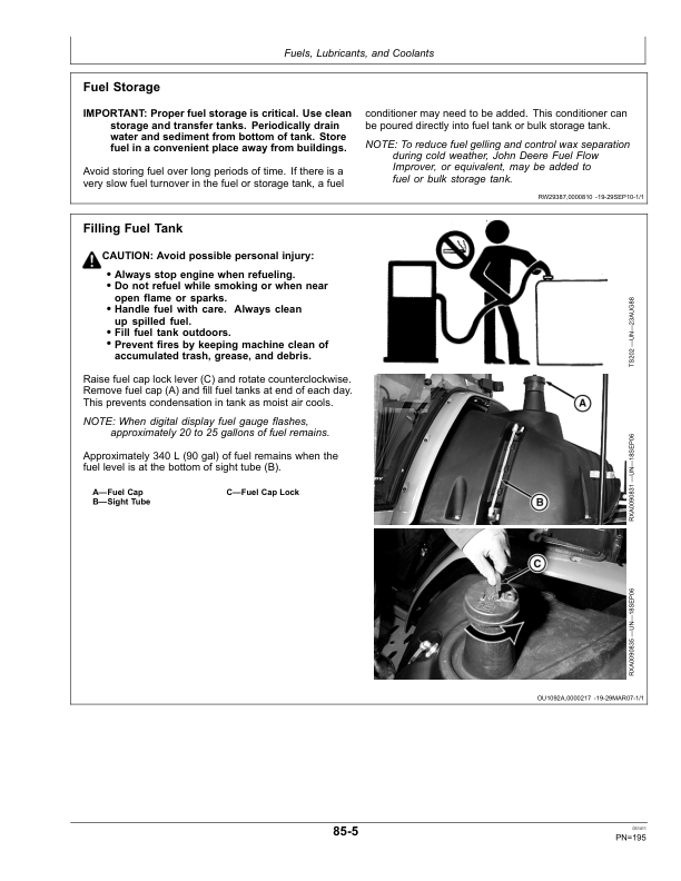 John Deere 9430T, 9530T, 9630T Tractors (912000-) (Export Edition) Operator's Manual (OMRE312222) - Image 2