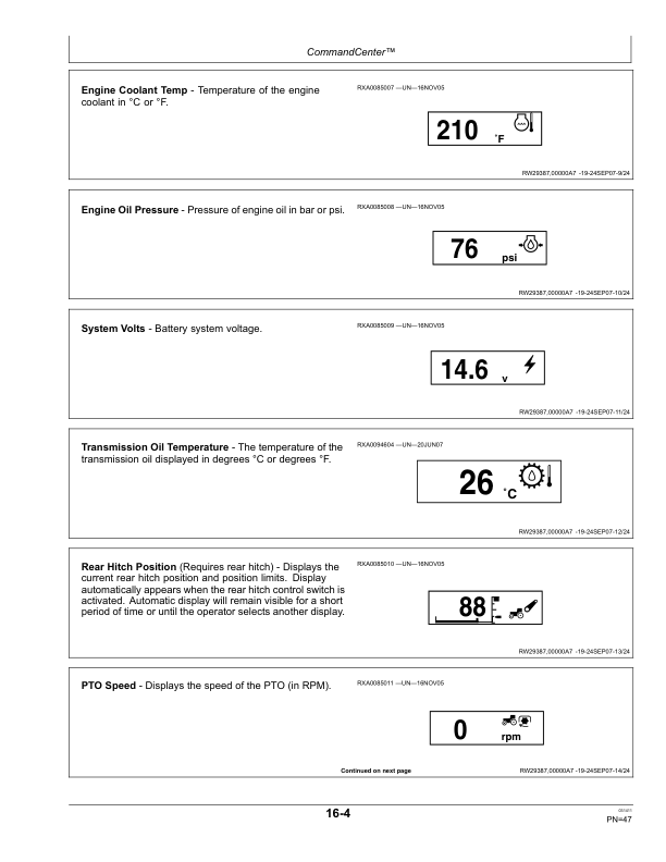 John Deere 9430T, 9530T, 9630T Tractors (912000-) (Export Edition) Operator's Manual (OMRE312222) - Image 3