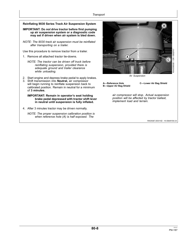 John Deere 9430T, 9530T, 9630T Tractors (912000-) (European Edition) Operator's Manual (OMRE312225) - Image 3