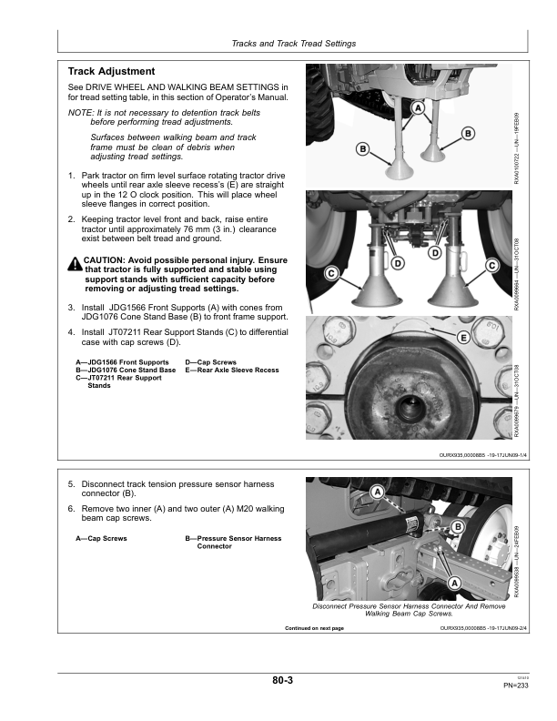 John Deere 8310RT, 8335RT & 8360RT Tractors Export Edition (905301-907100) Operator's Manual (OMRE317105) - Image 3