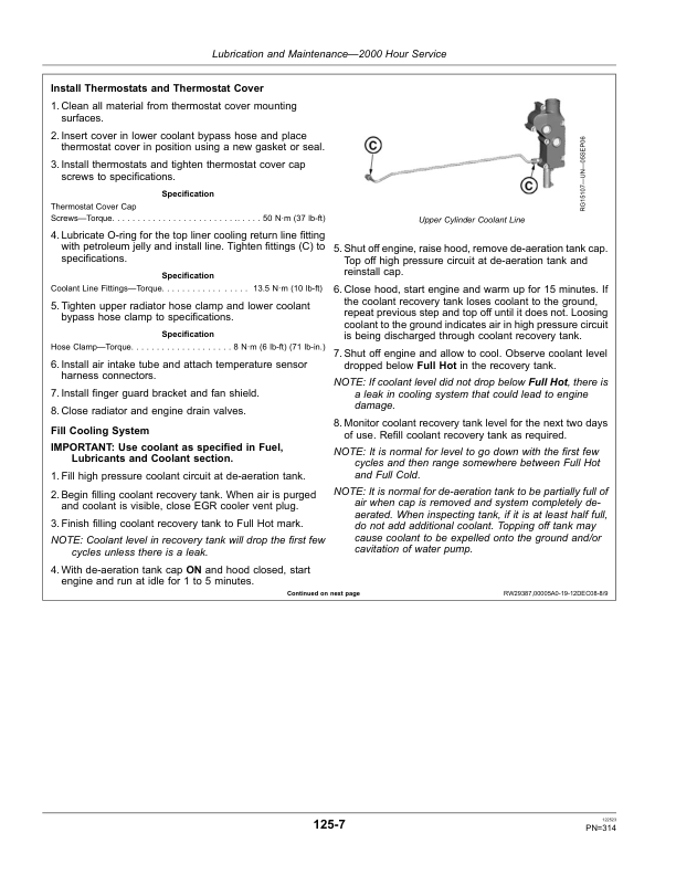 John Deere 9230, 9330, 9430, 9530, 9630 Tractors (022000-) Operator's Manual (OMRE325893) - Image 3