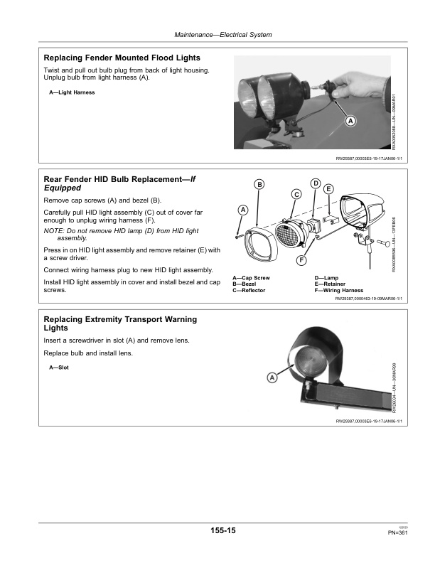 John Deere 9230, 9330, 9430, 9530, 9630 Tractors (022000-) Operator's Manual (OMRE325893) - Image 4