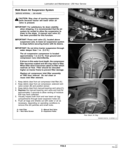 Alternative view of John Deere 9460RT, 9510RT, 9560RT Scraper Tractors Operator's Manuals (OMRE340980)
