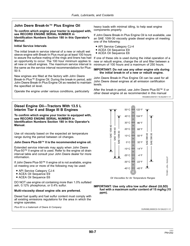 John Deere 9460R, 9510R, 9560R Scraper Tractors Operator's Manual (OMRE346328) - Image 3