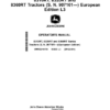 John Deere 8310RT, 8335RT & 8360RT Tractors European Edition (907101-Current) (Europe) Operator's Manual (OMRE346418)