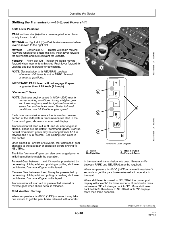 John Deere 9460RT, 9510RT, 9560RT Scraper Tractors Operator's Manuals (OMRE560321) - Image 3